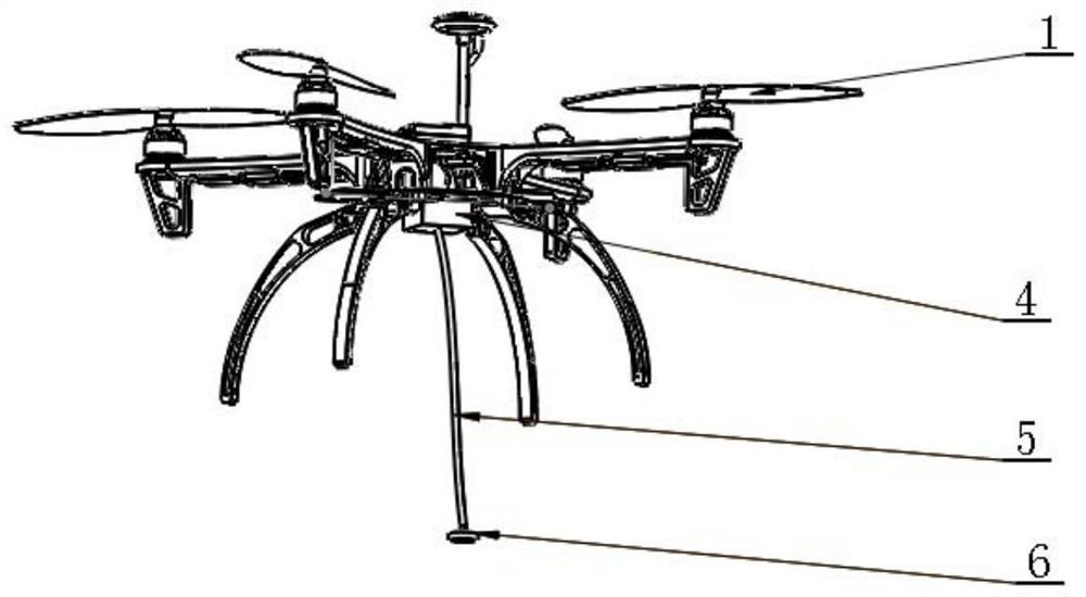 Electromagnetic adsorption high-fault-tolerant-rate unmanned aerial vehicle deploying and recovery system and unmanned aerial vehicle deploying and recovery method