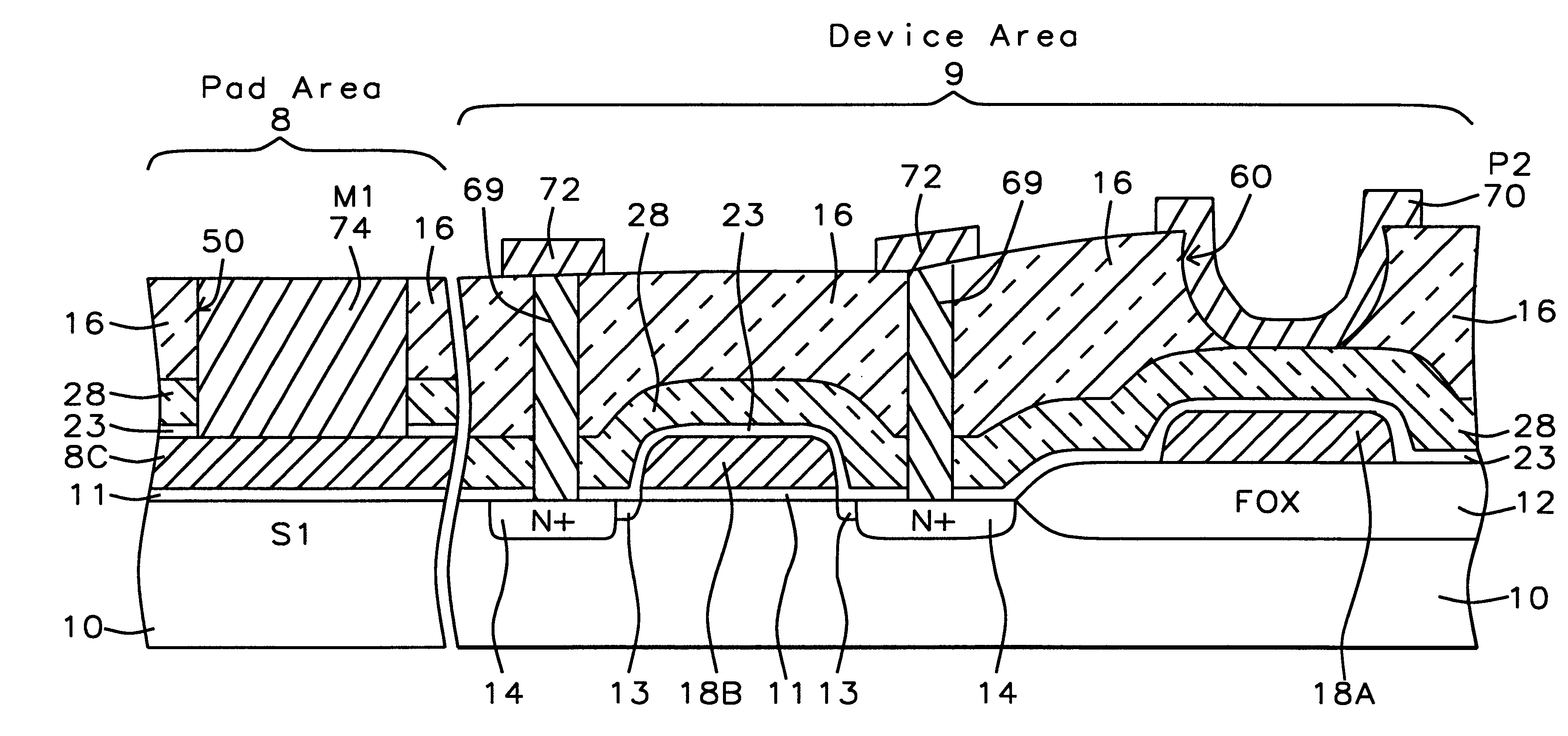 Method to increase the clear ratio of capacitor silicon nitride to improve the threshold voltage uniformity