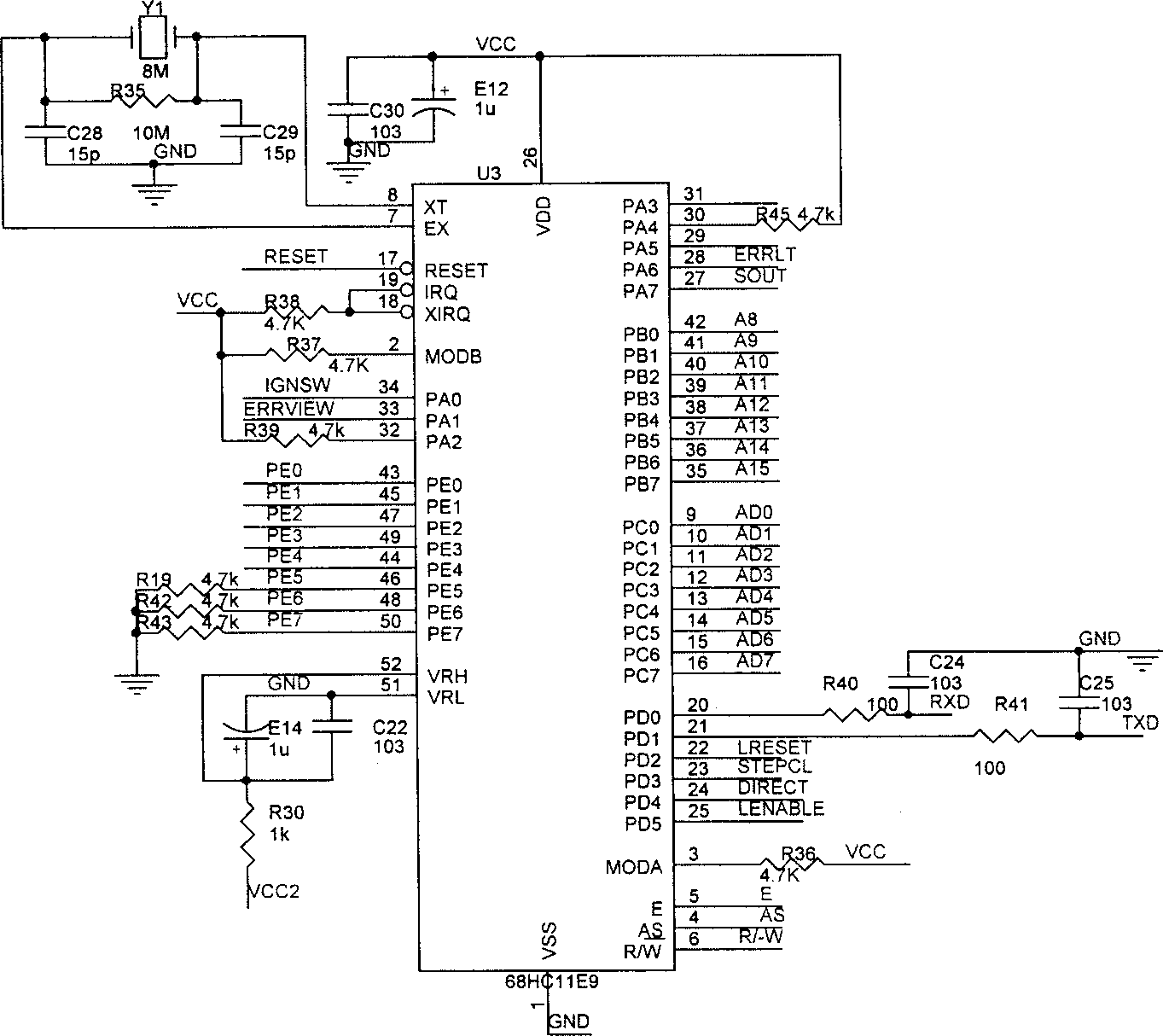 Variable nozzle turbocharging control method and system for vehicle engine