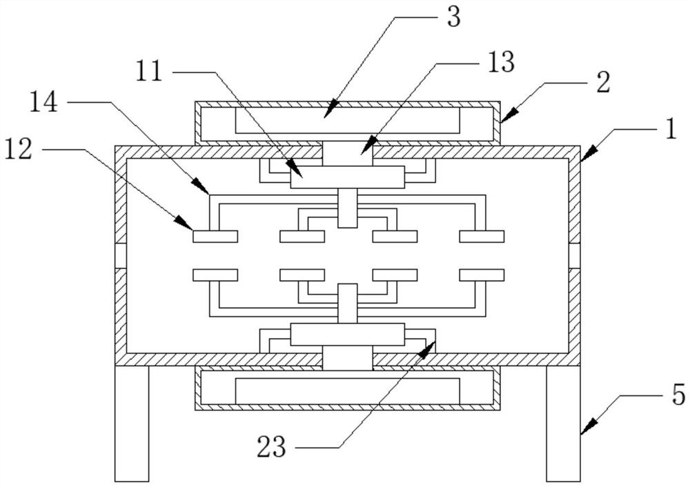 Drying device for advertising material cloth