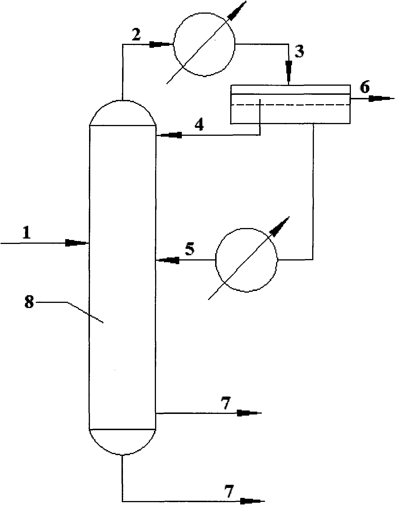 Method for refining sec-butyl acetate coarse products through dual-reflux and preparation method of sec-butyl acetate