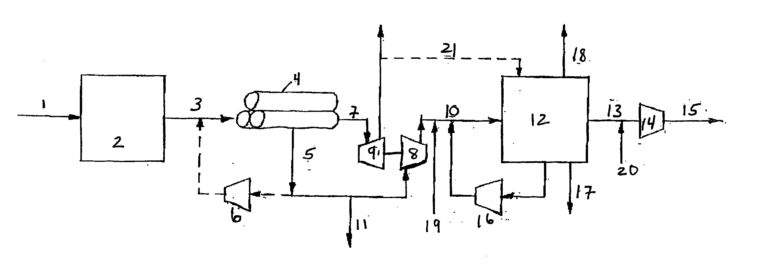 Process to remove nitrogen and/or carbon dioxide from methane-containing streams