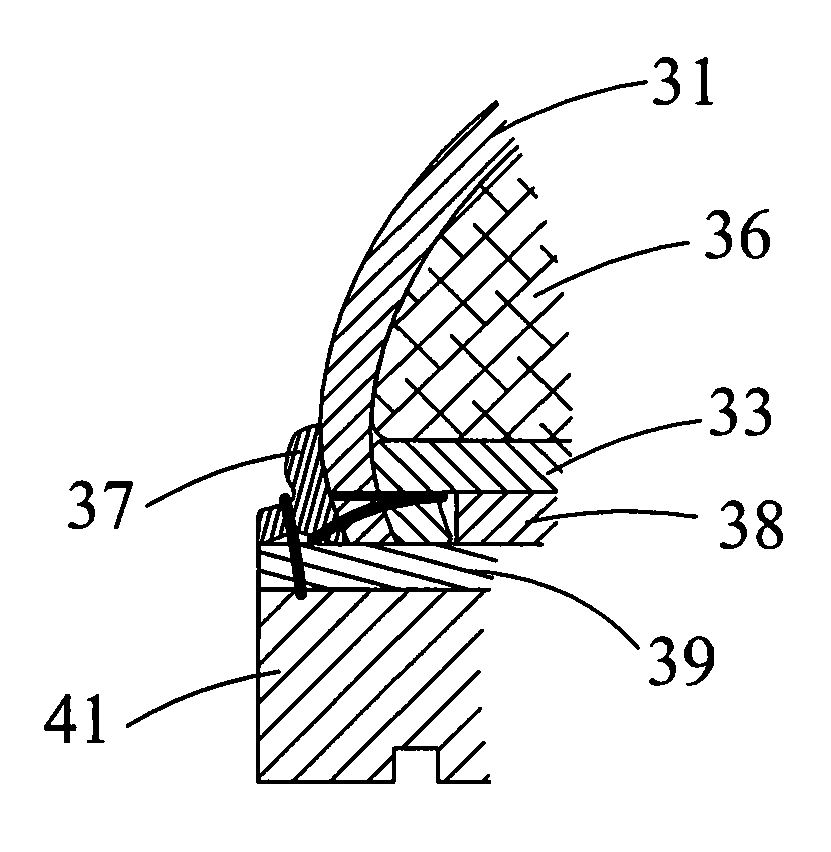 Method for making goodyear shoe