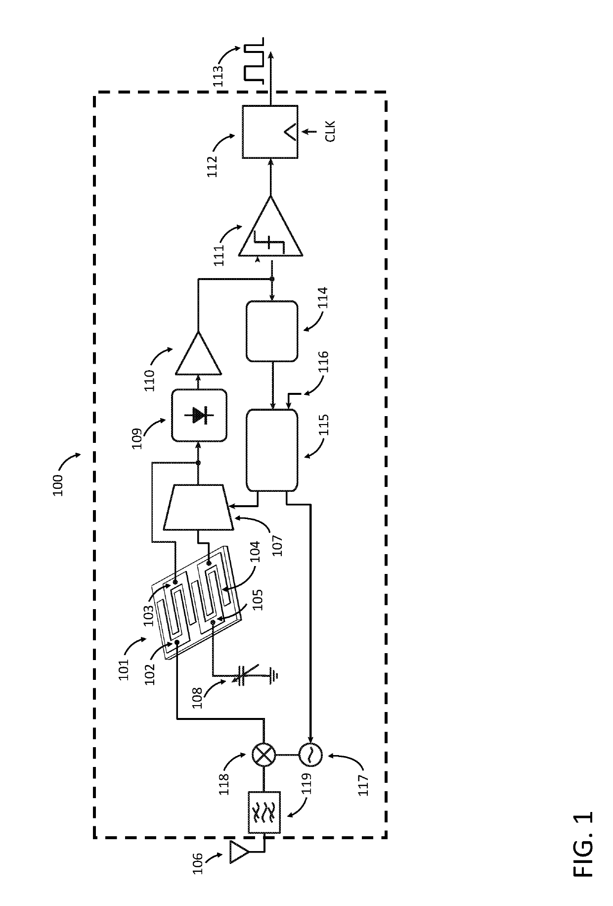 Frequency-converting super-regenerative transceiver