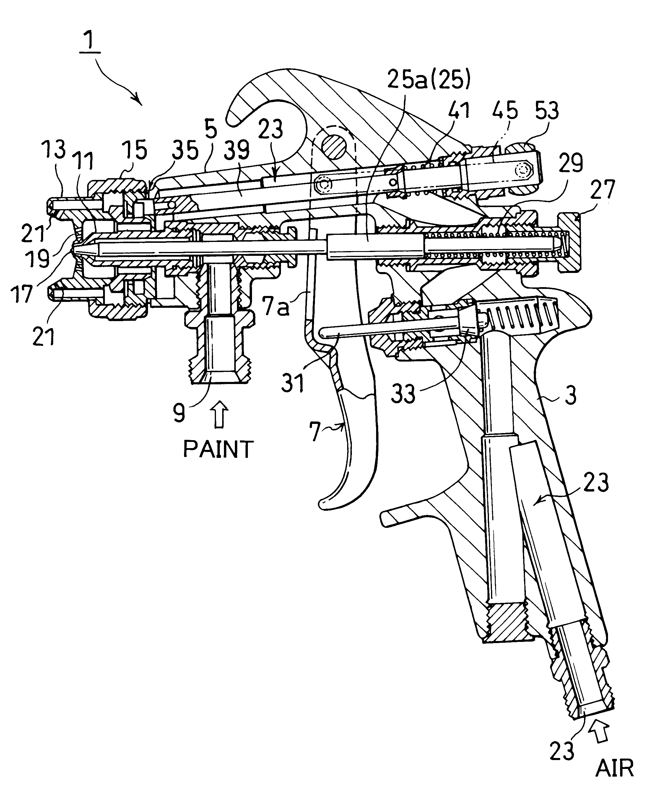 Aerosol spray gun