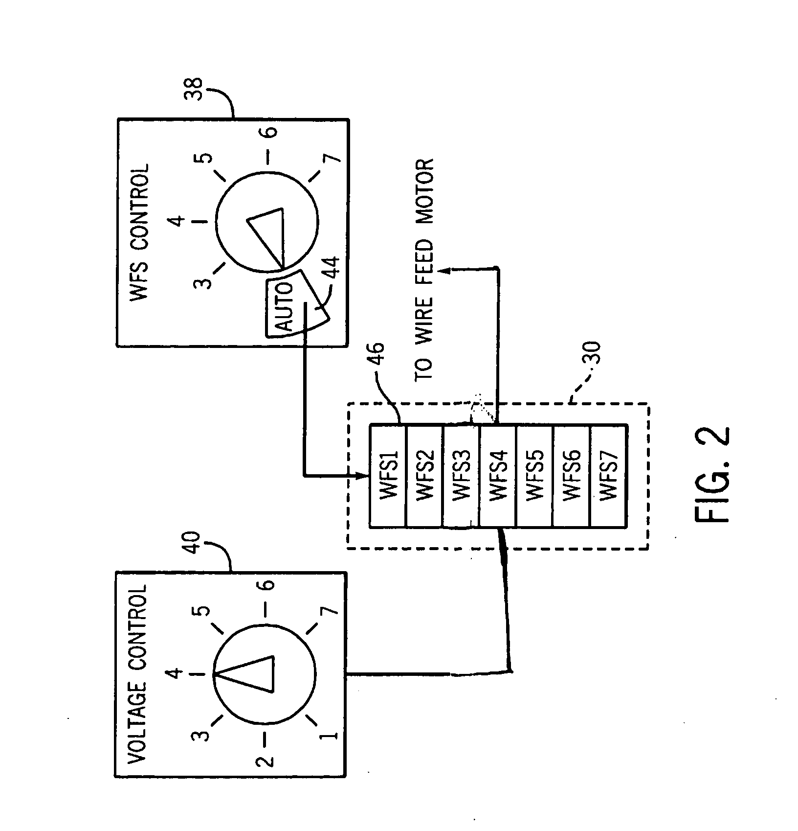 Welding wire feed speed control system method