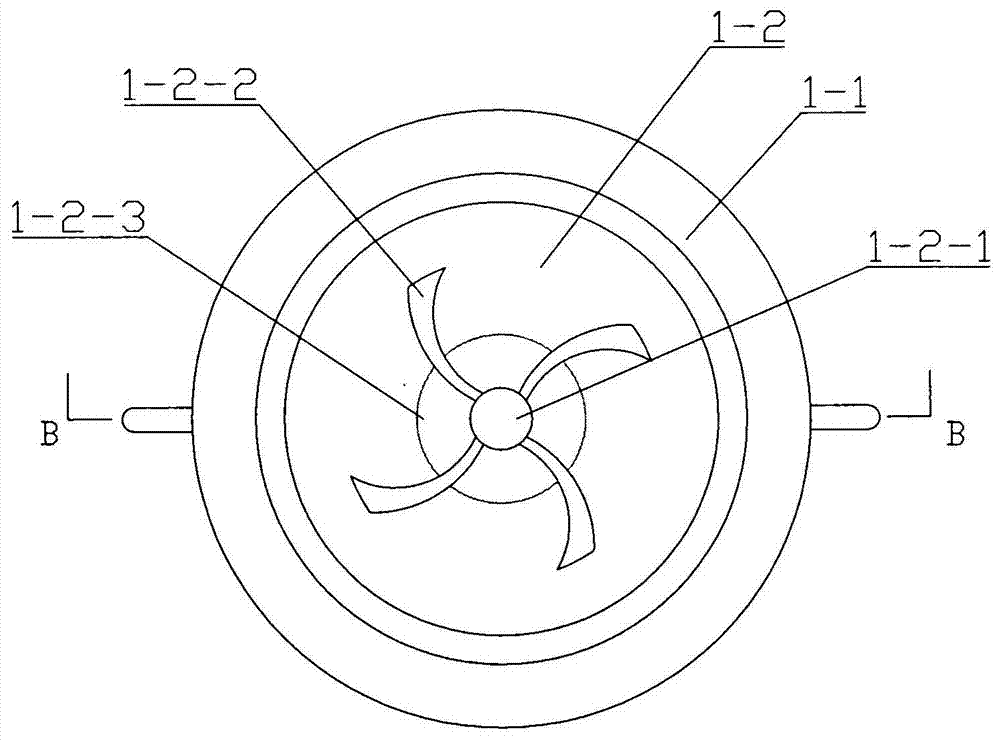 Casting die and casting method of long-cylindrical shell iron casting with ribbed inner chamber