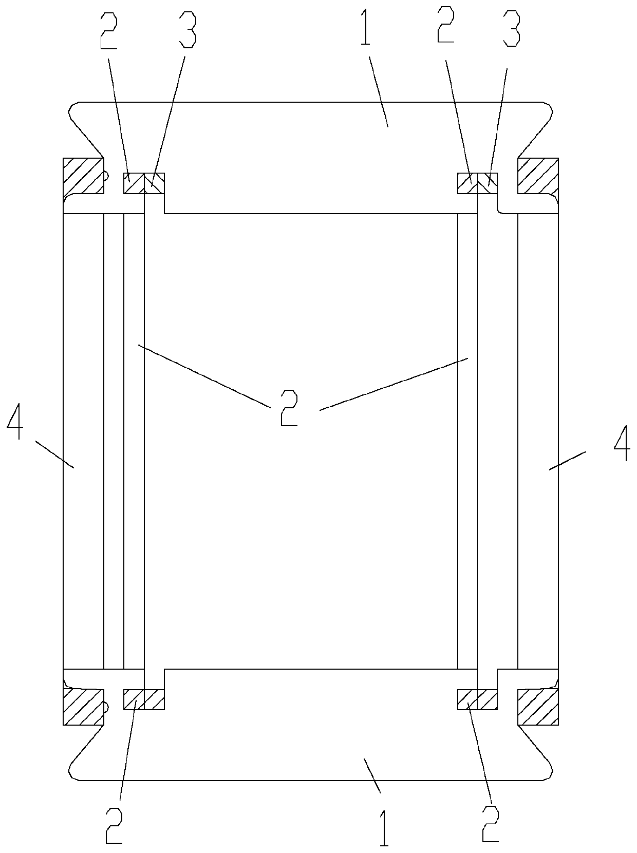 Motor stator and linear motor having the same