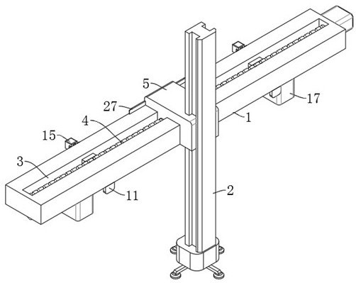 Mechanical arm for numerical control machine tool