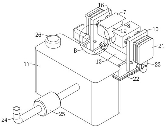 Mechanical arm for numerical control machine tool