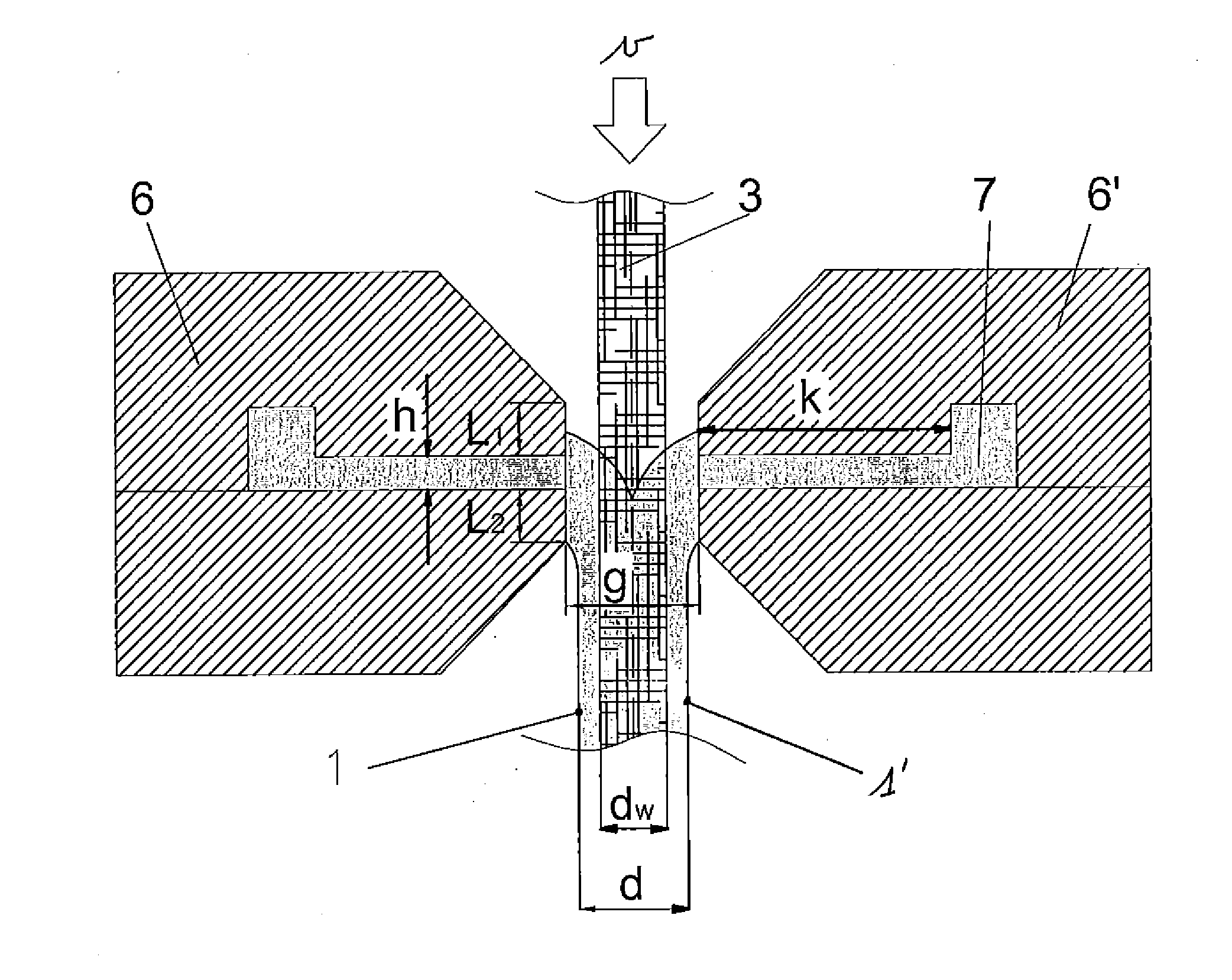 Process for producing an ion-permeable web-reinforced separator