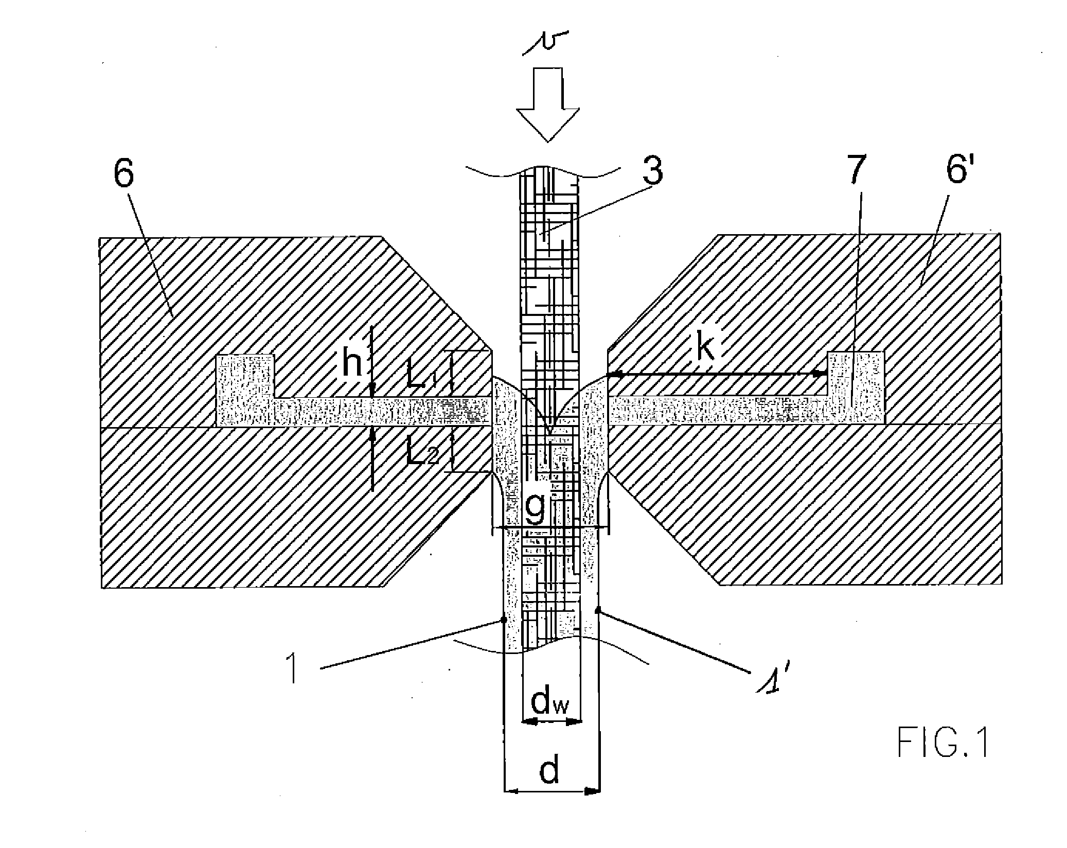 Process for producing an ion-permeable web-reinforced separator