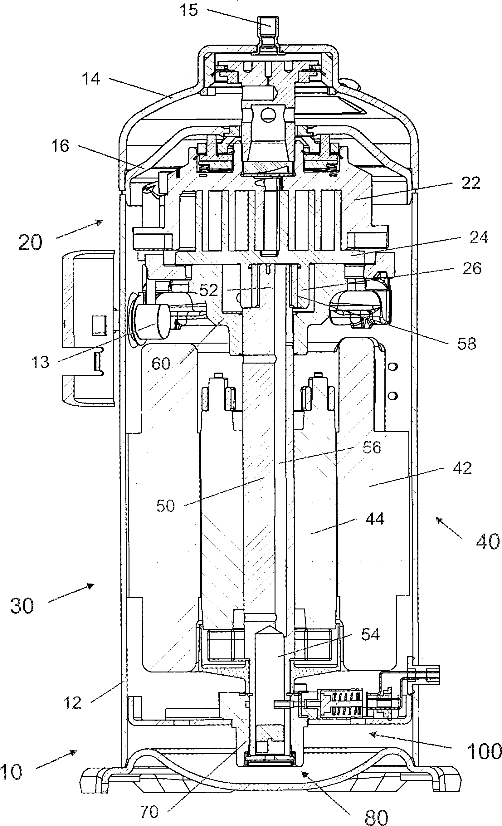Rotary compressor and rotary machine
