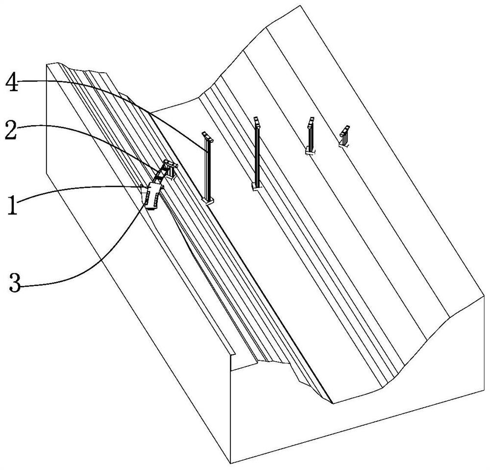 Pushing installation method for high-pier large-span support-free steel box girder in mountainous area