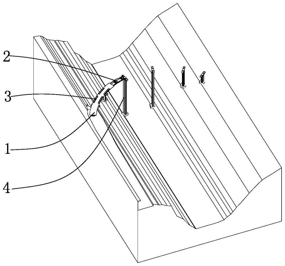 Pushing installation method for high-pier large-span support-free steel box girder in mountainous area