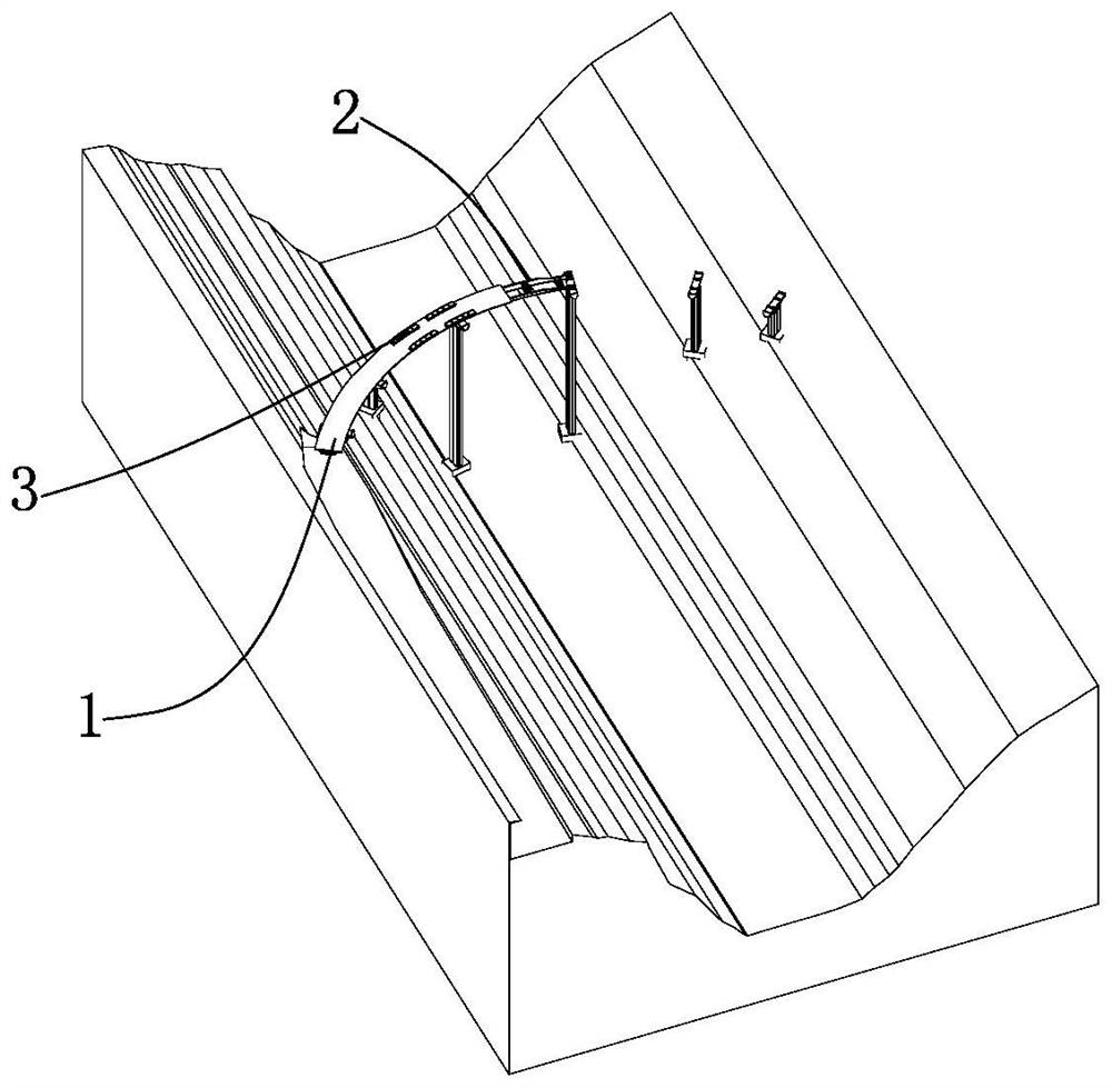 Pushing installation method for high-pier large-span support-free steel box girder in mountainous area