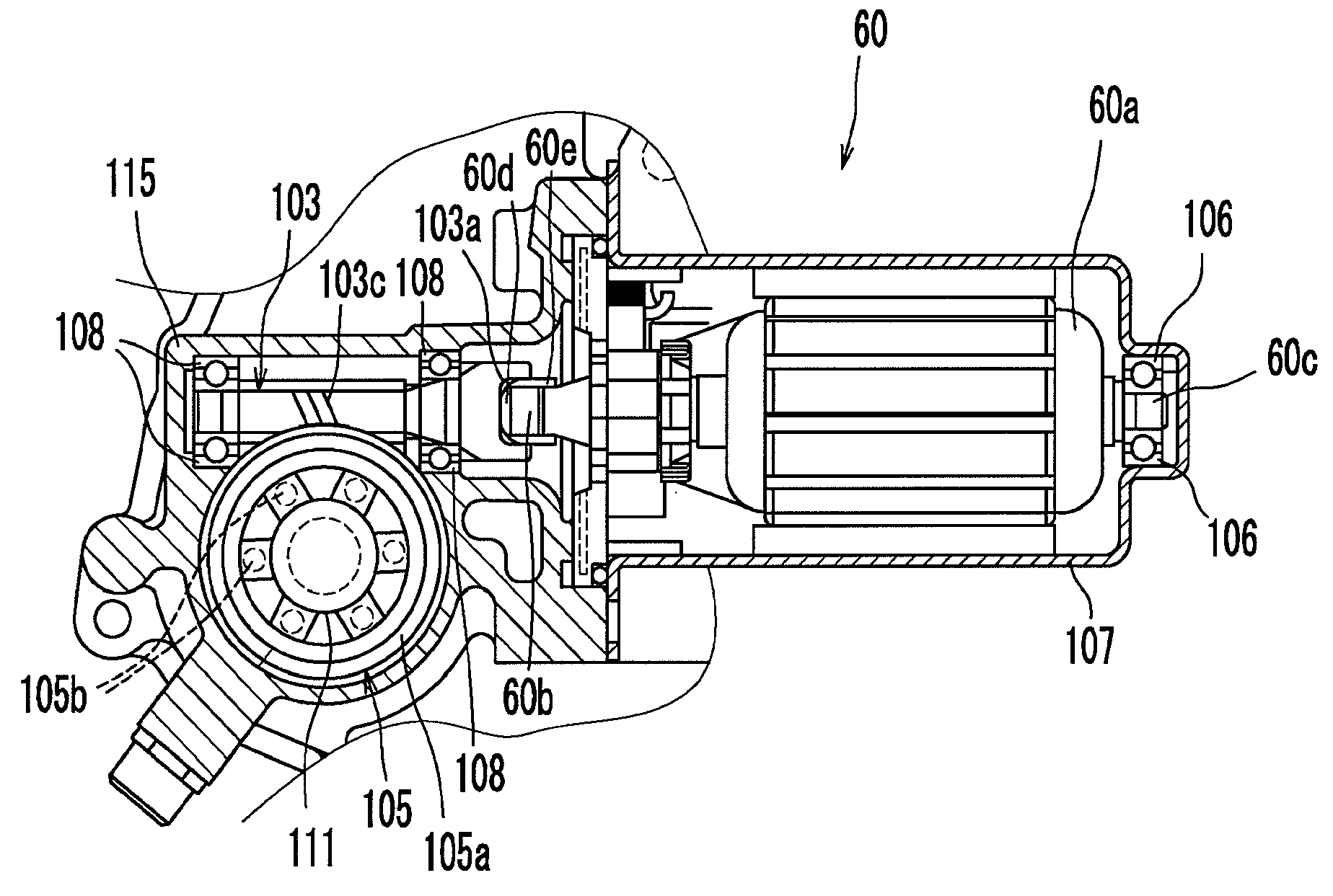Clutch actuator, engine unit, and saddle type vehicle