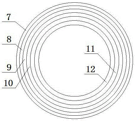 An antibacterial elevator cable with automatic detection