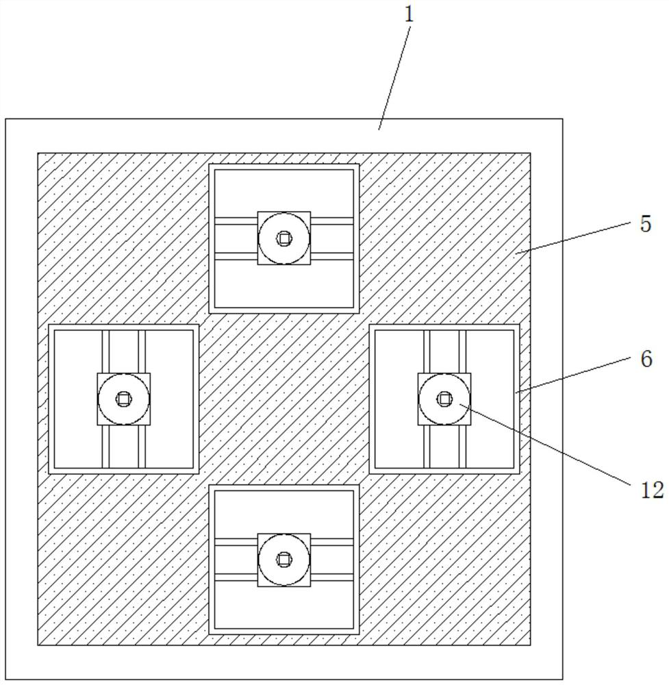 Perforating, reaming and chamfering integrated device for bolt on flange plate