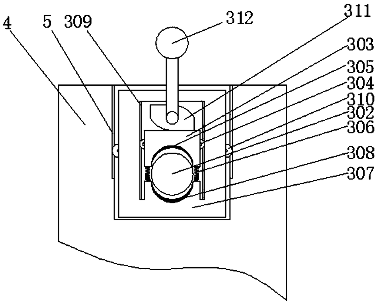 Loudspeaker box capable of realizing directional sound production and multi-angle rotation