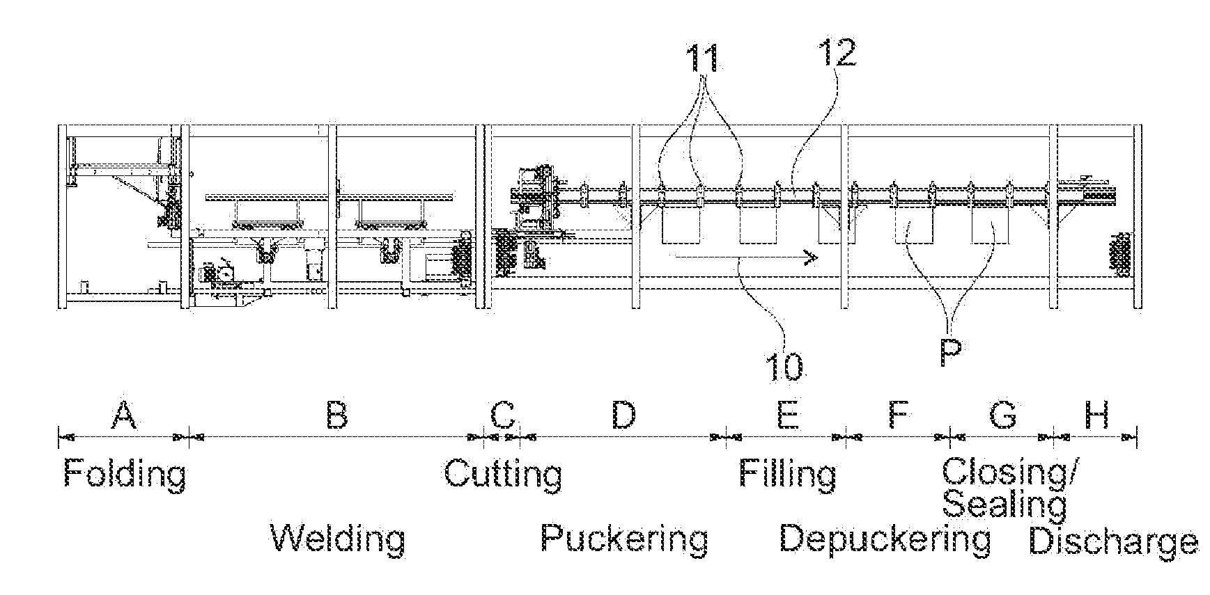 Apparatus for making, handling, and filling pouches