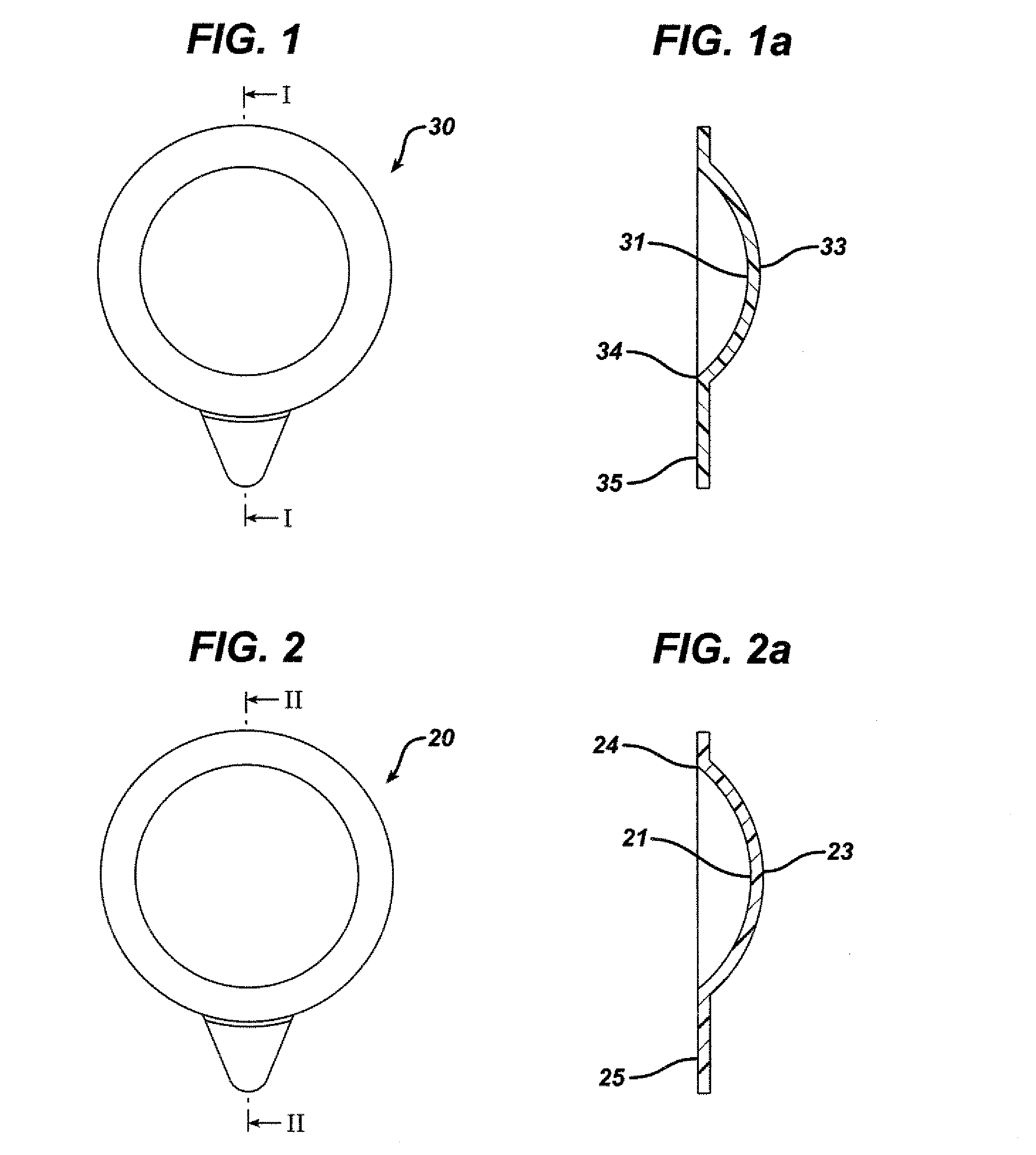 Method for stabilizing lens mold assembly