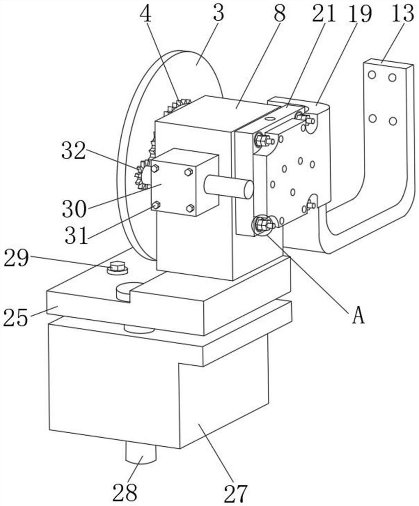 Welding head of stainless steel cold rolling production line welding machine