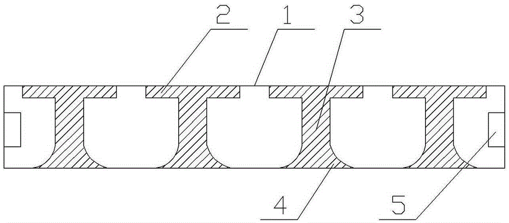 Barreled water tray and processing method thereof