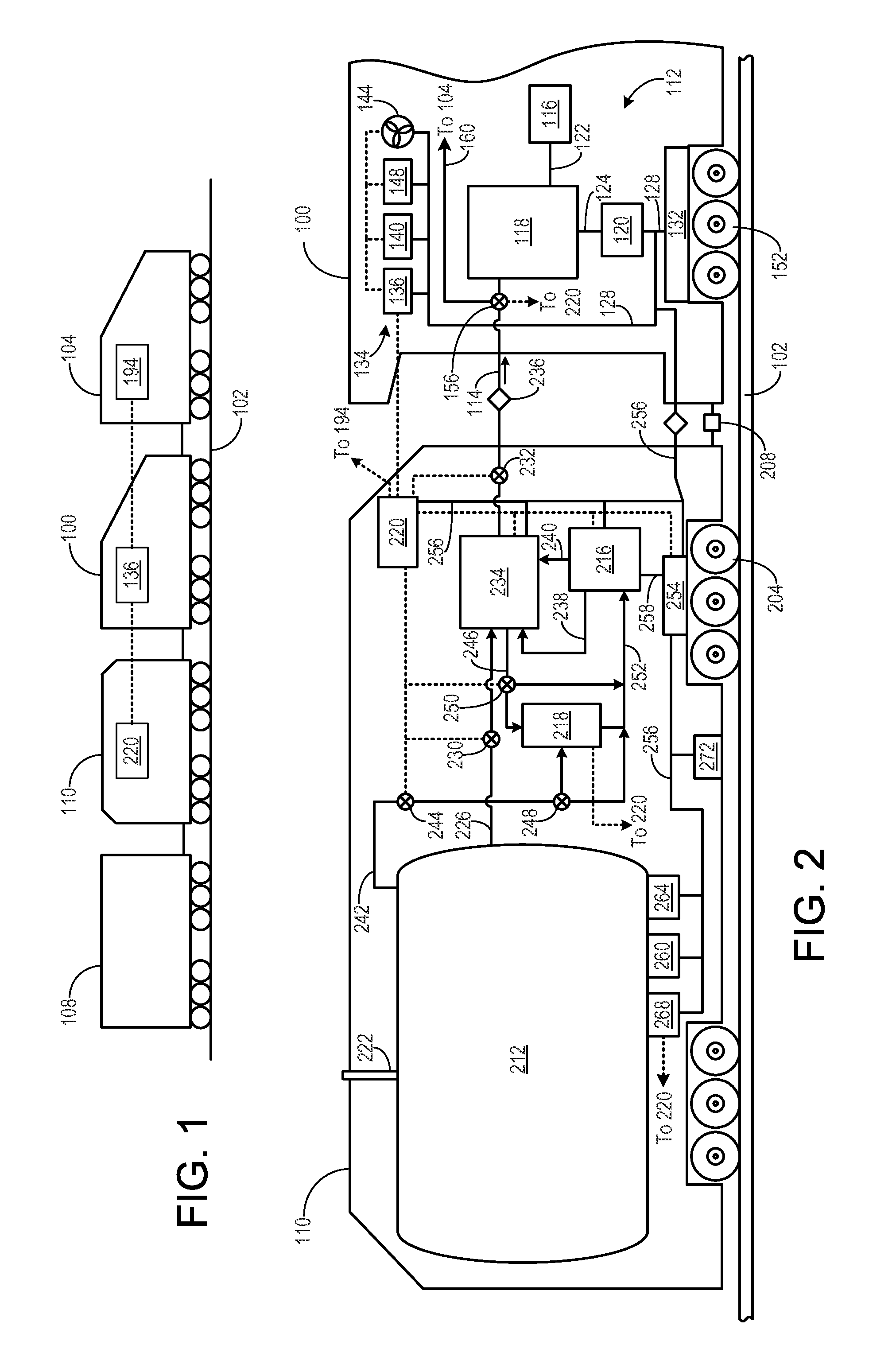 Methods and systems for powering a rail vehicle