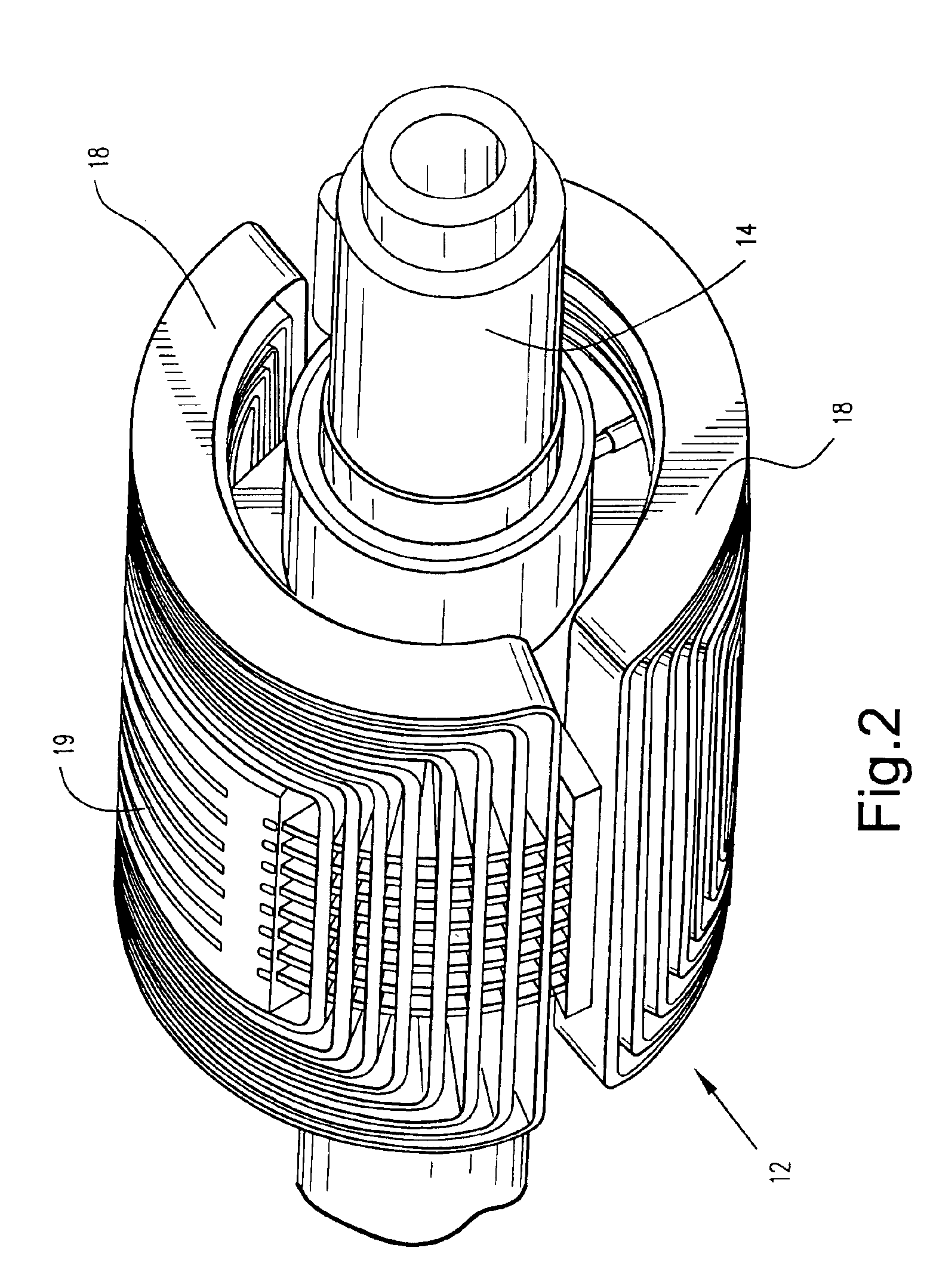 Structural enclosed rotor configuration for electric machine
