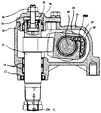 Electric power steering input shaft and screw assembly and device thereof
