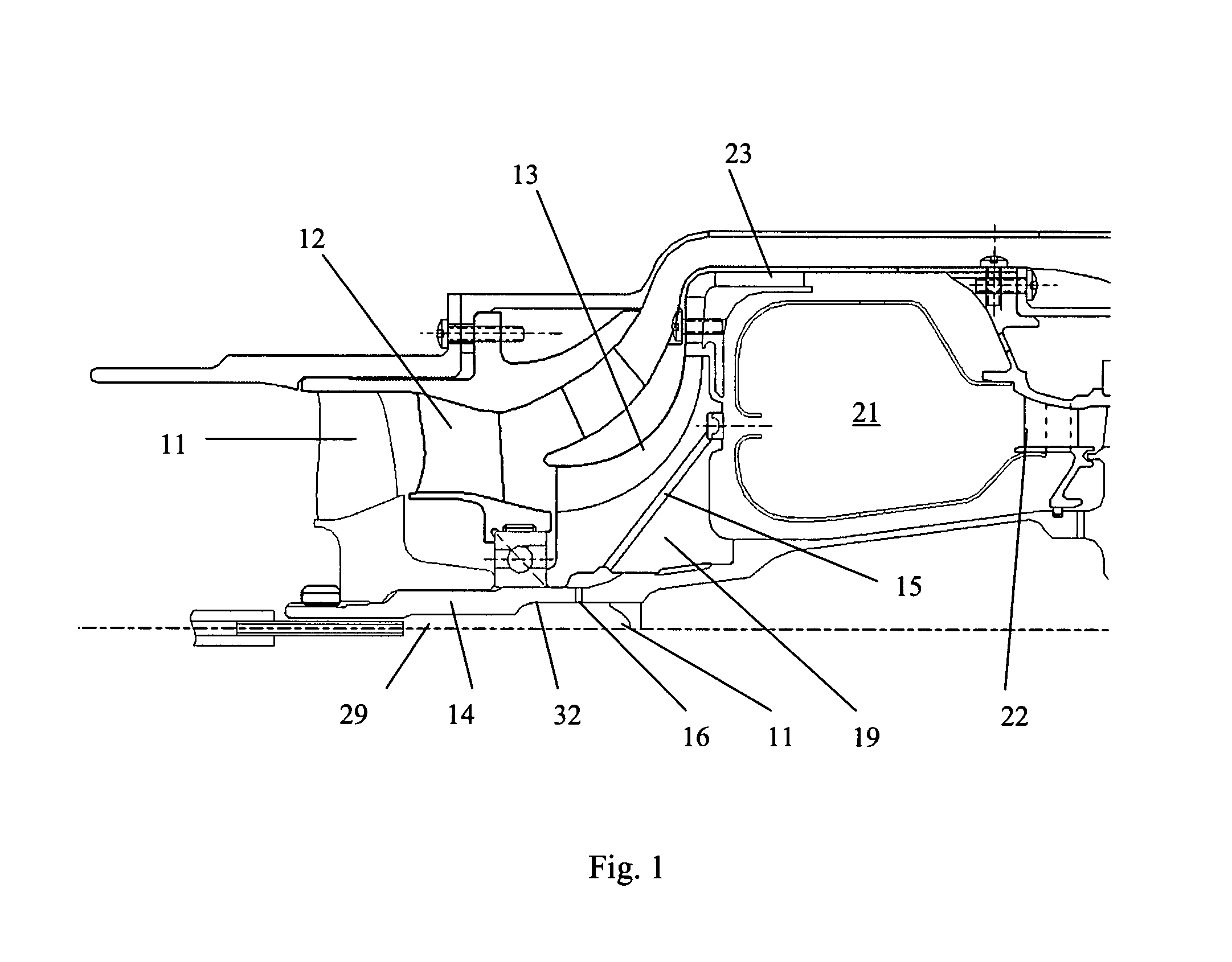 Integral gas turbine compressor and rotary fuel injector