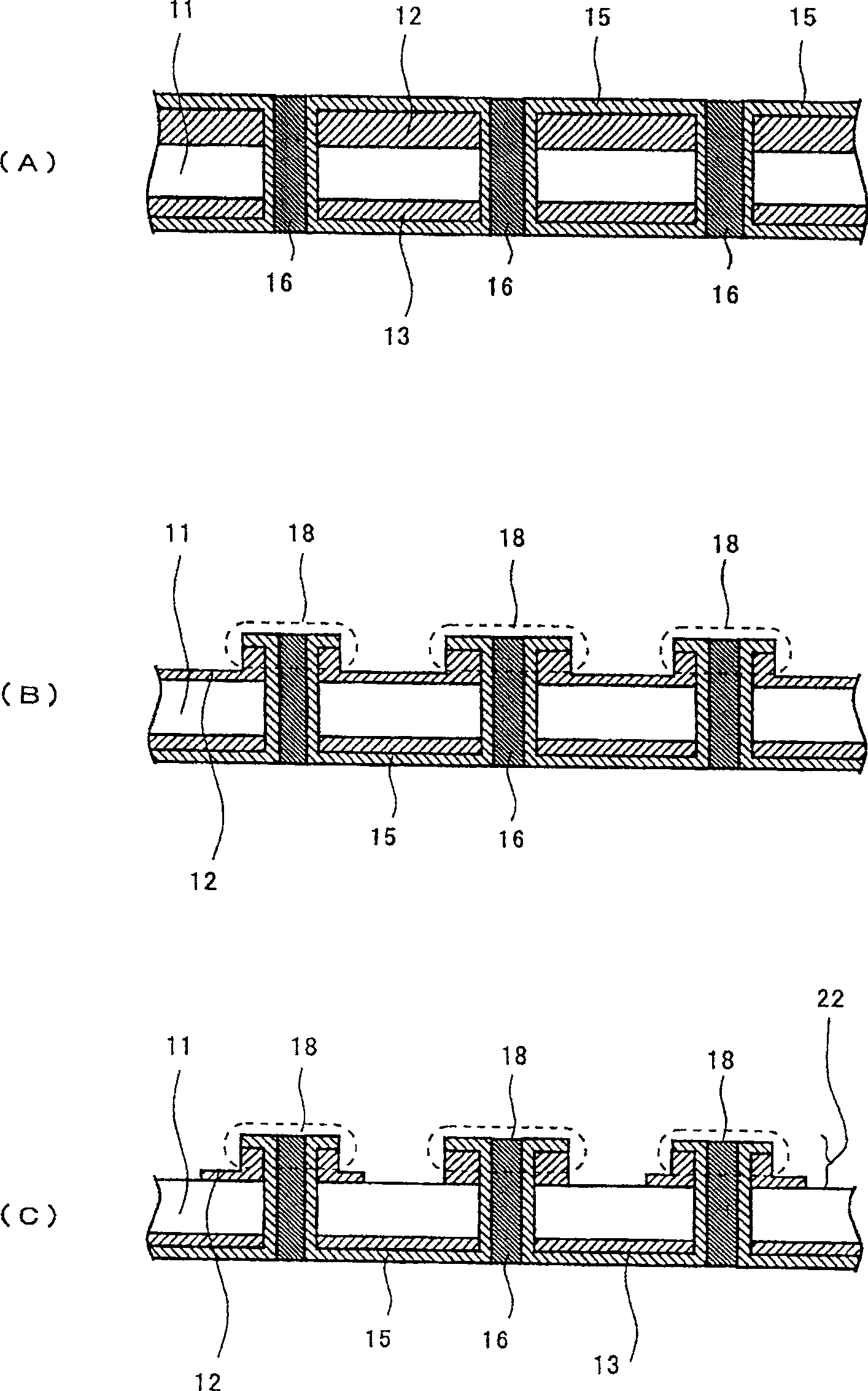 Method for manufacturing substrate with emergent points