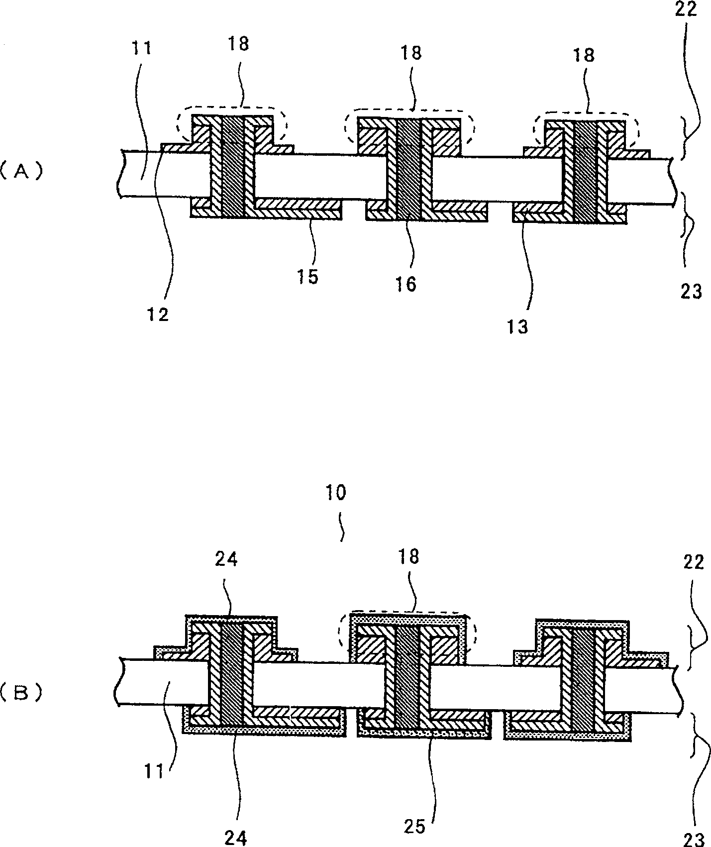 Method for manufacturing substrate with emergent points