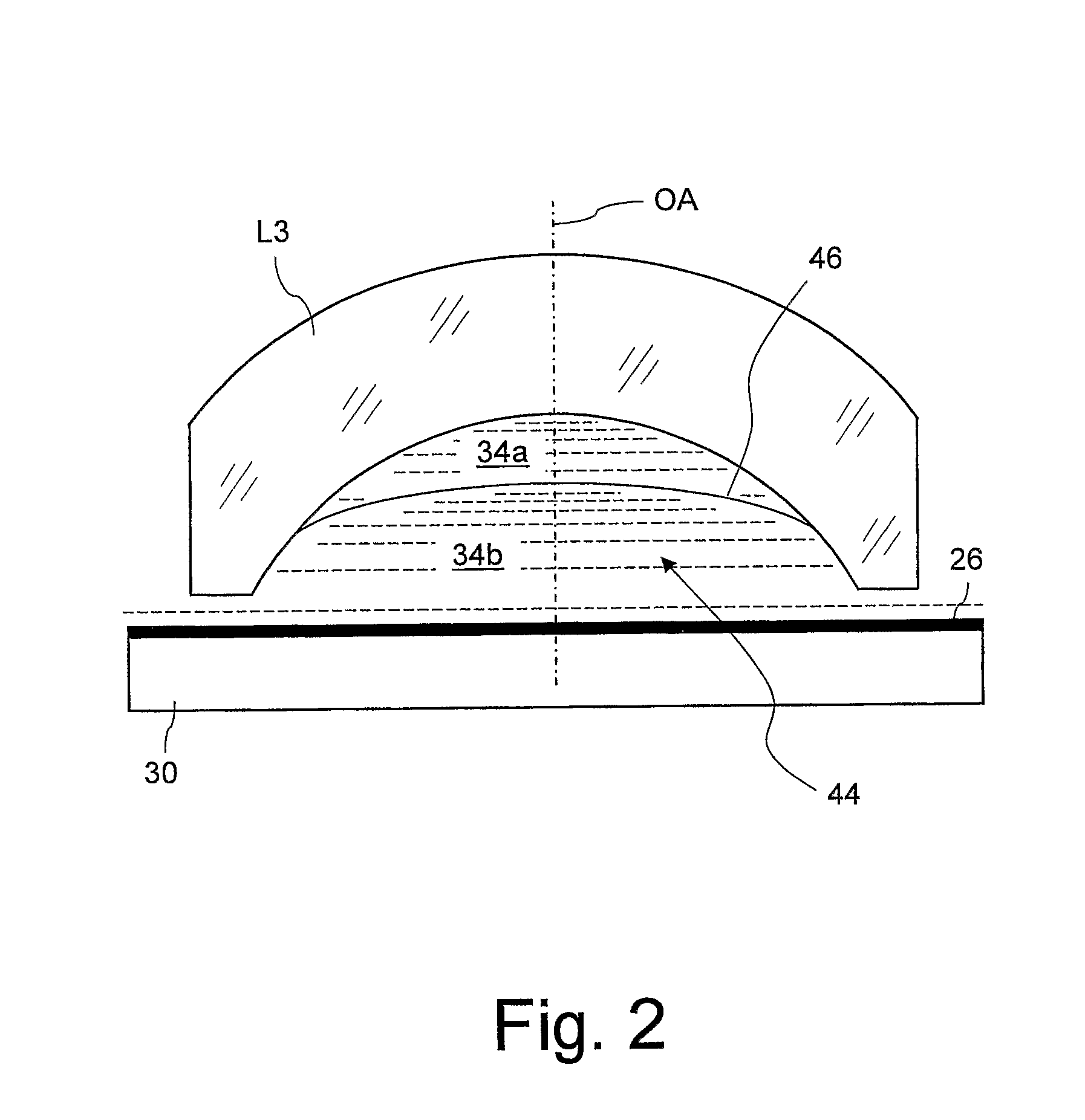 Projection Lens System of a Microlithographic Projection Exposure Installation