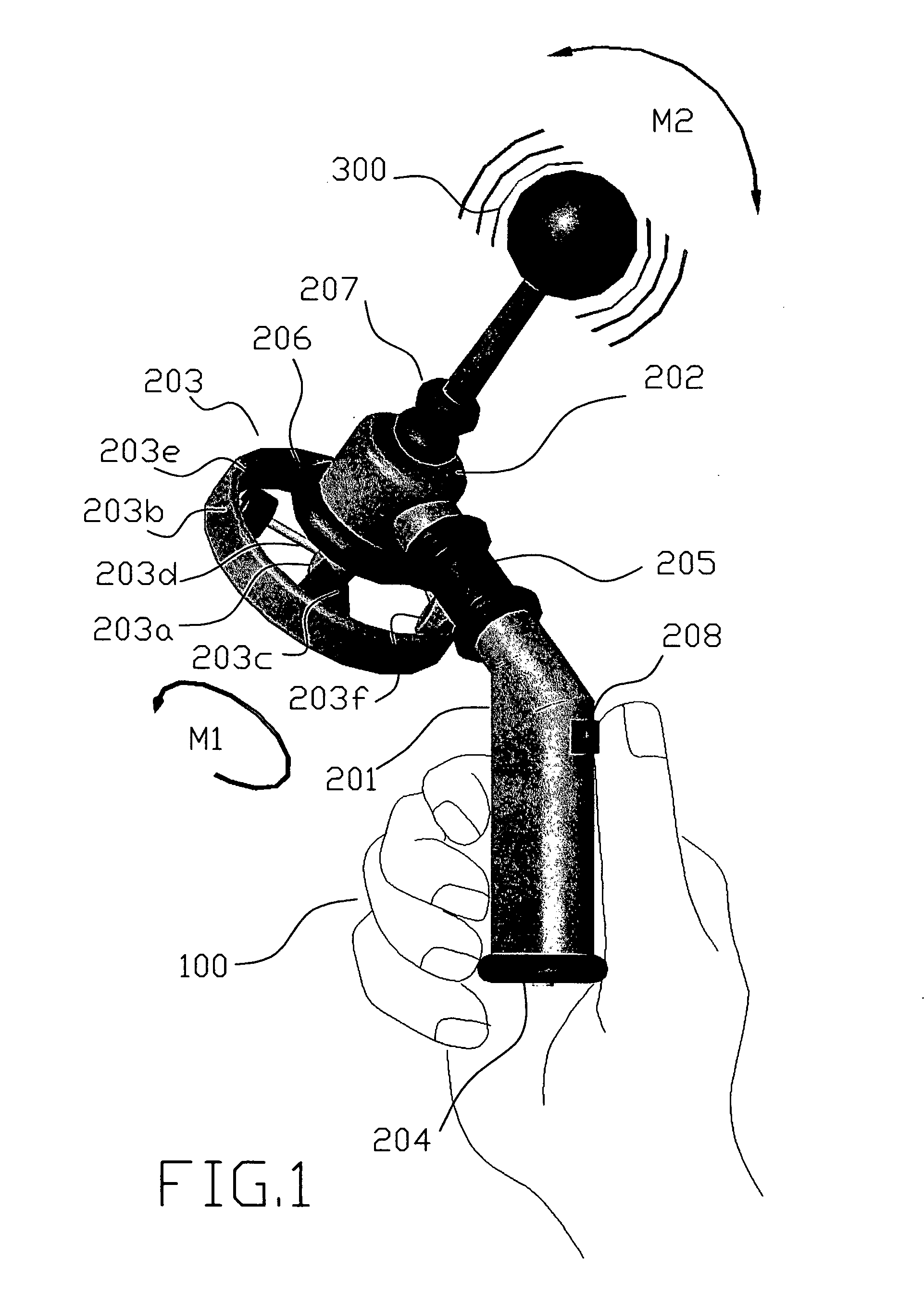 Variable vibrating candy holder