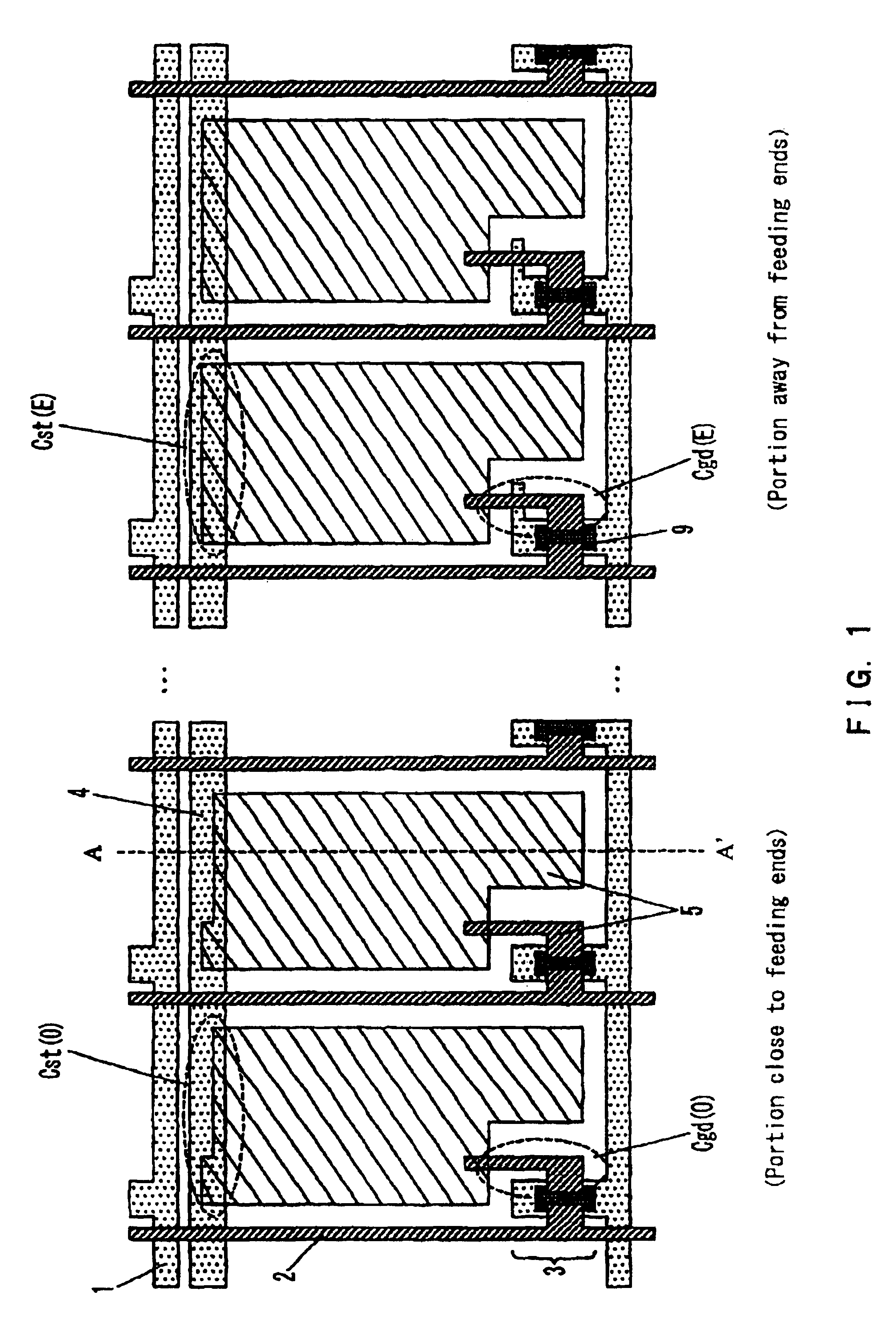 Active matrix type display apparatus, method for driving the same, and display element