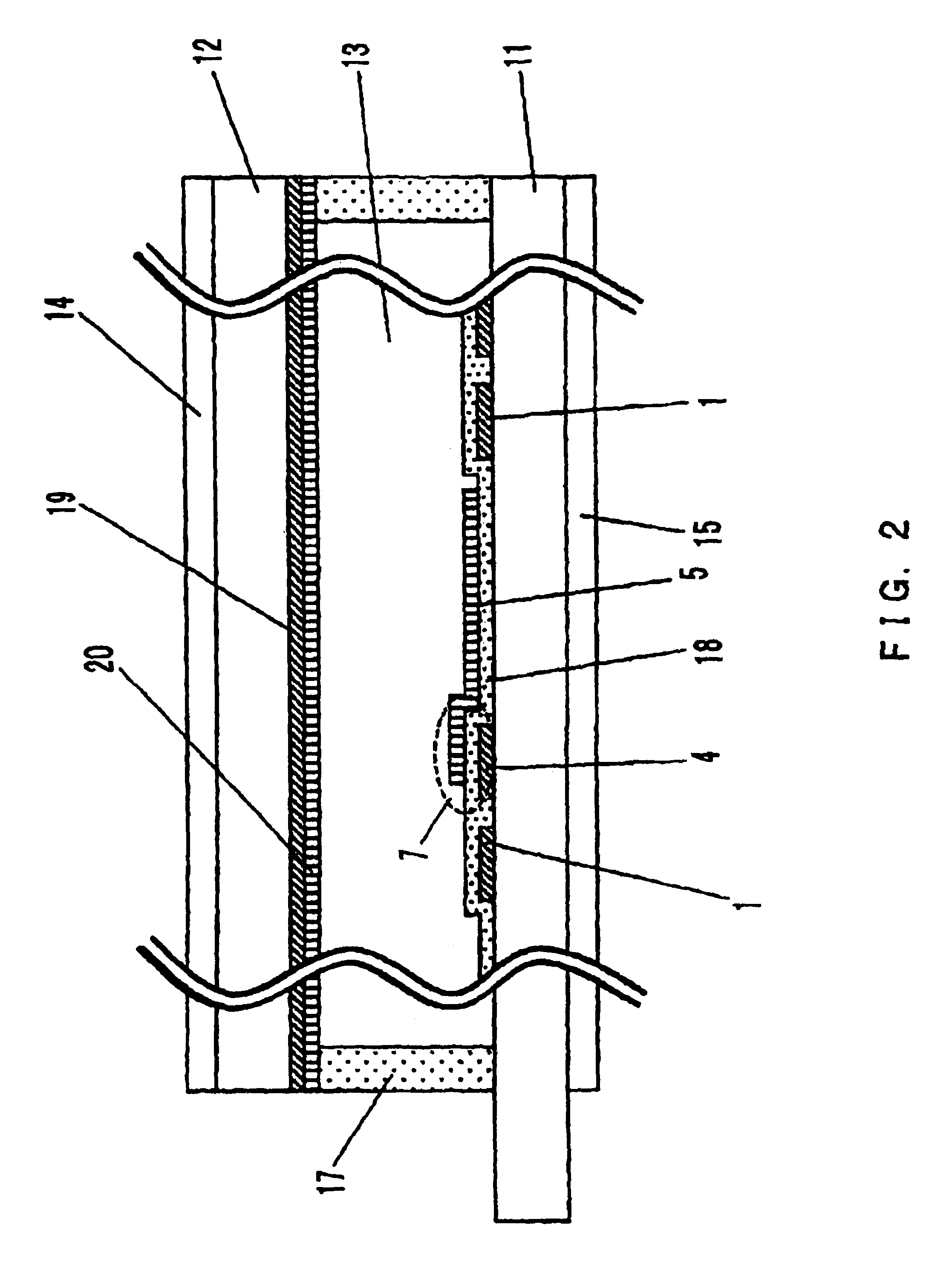 Active matrix type display apparatus, method for driving the same, and display element