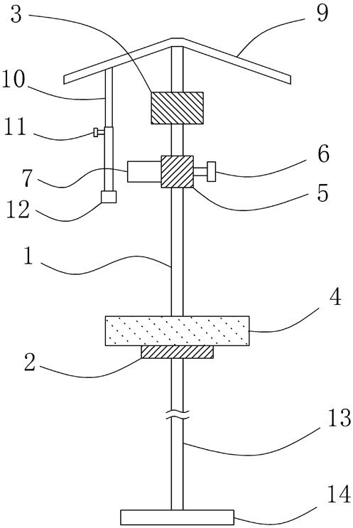 Water level monitoring device for water conservancy project