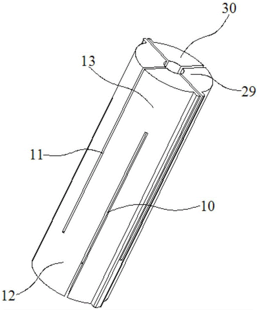 Rapid processing device for precision parts