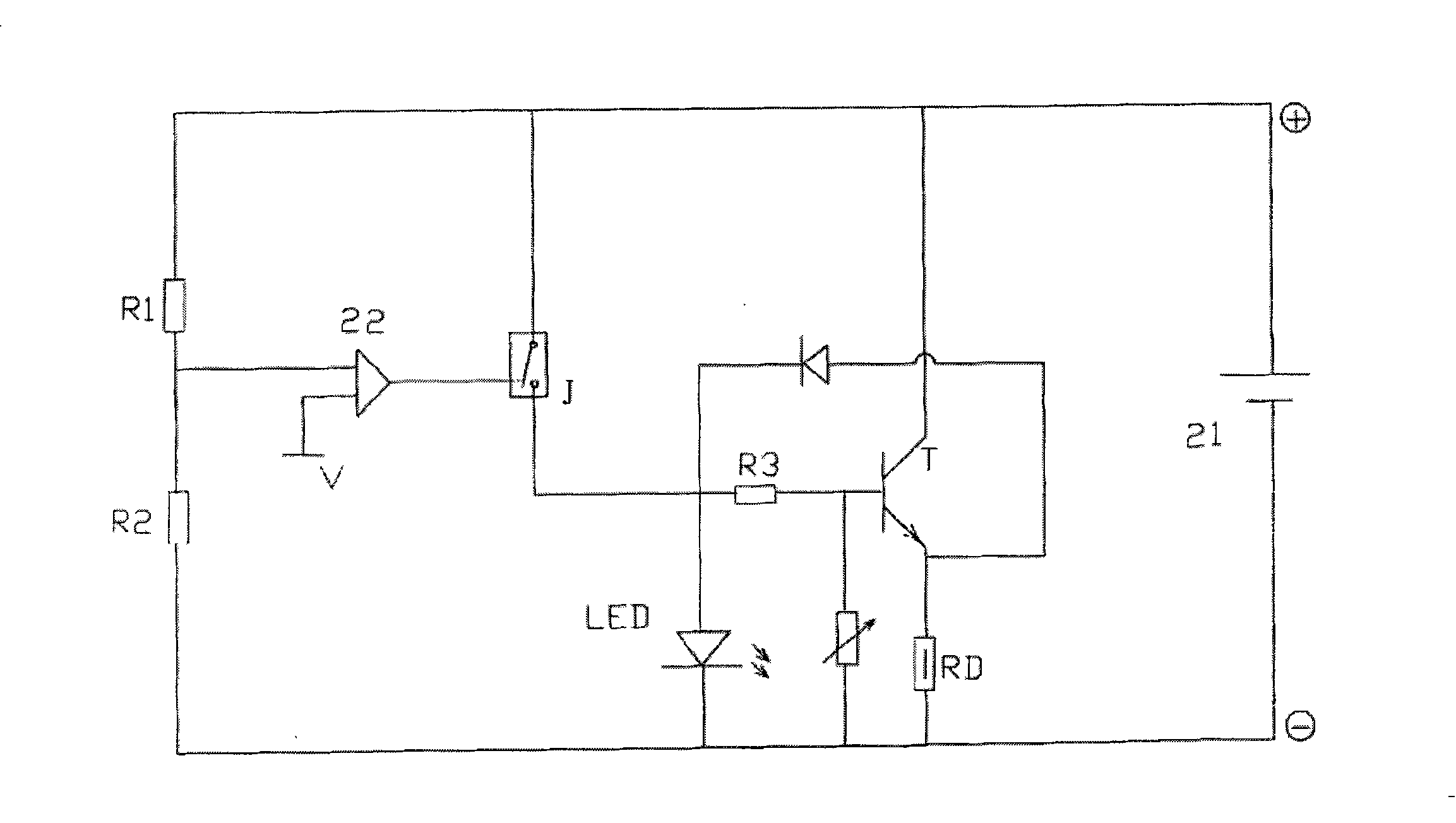 Power lithium-ion battery charging set provided with equalizing charge inside