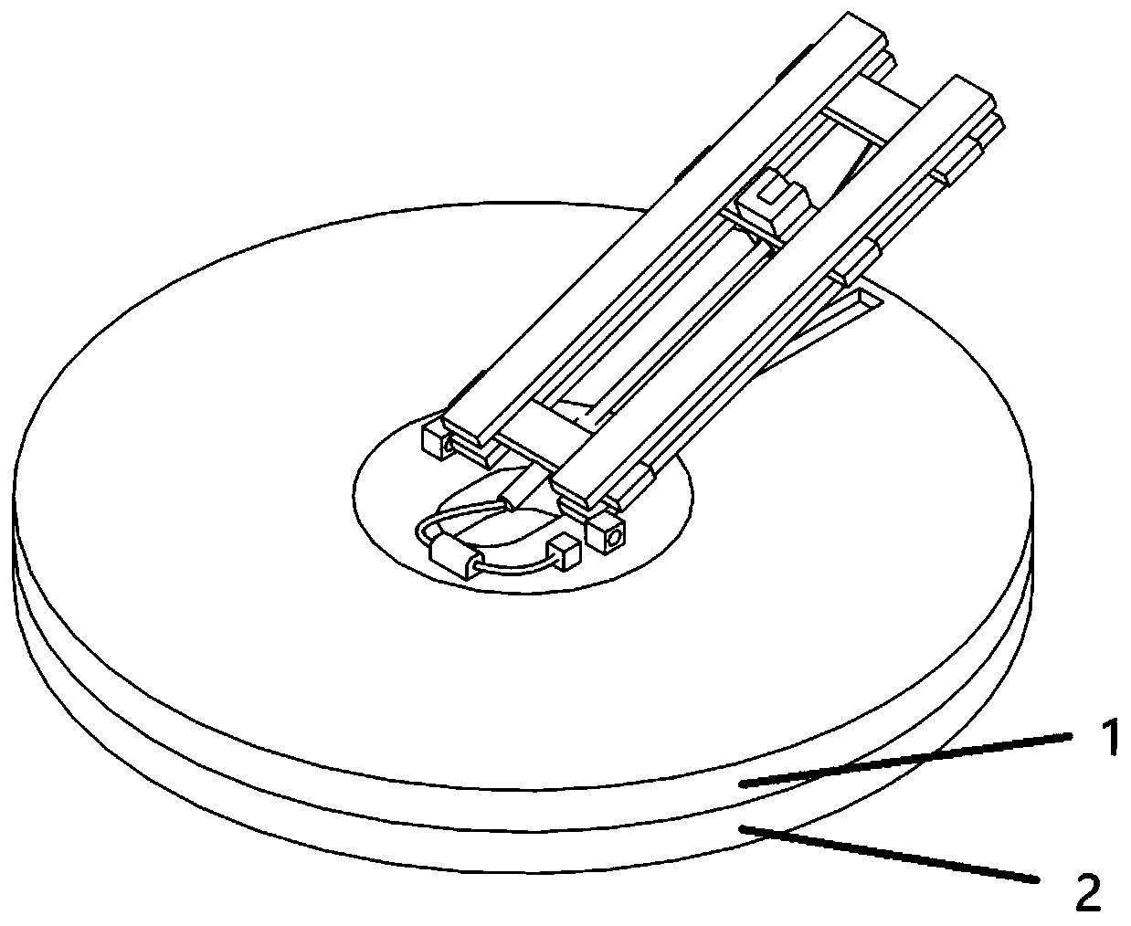 Unmanned aerial vehicle pneumatic auxiliary ejection device