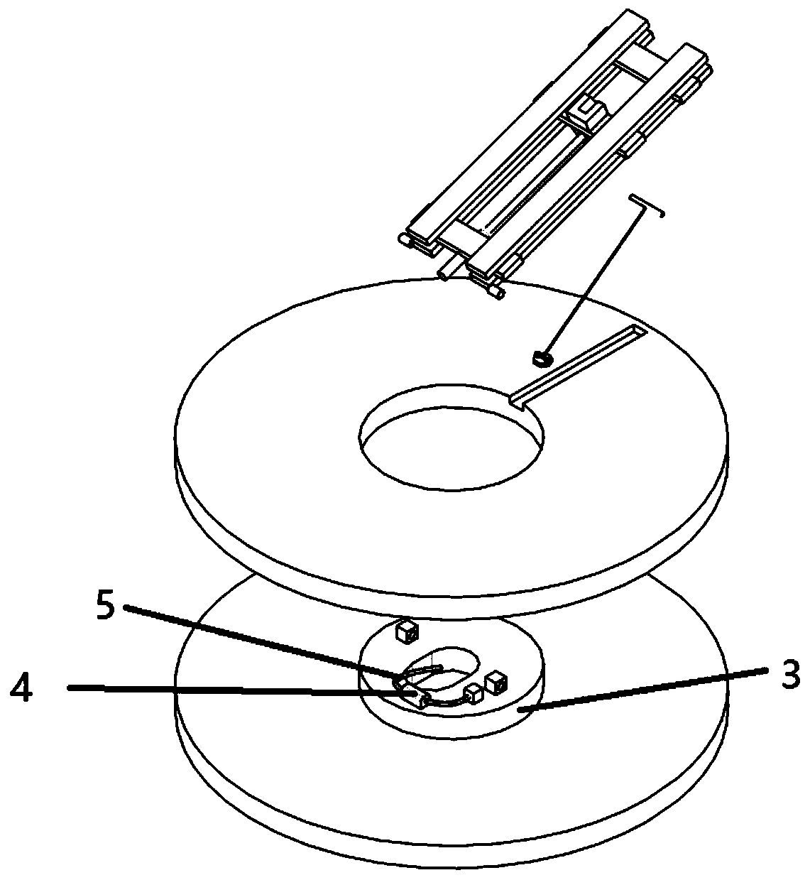 Unmanned aerial vehicle pneumatic auxiliary ejection device