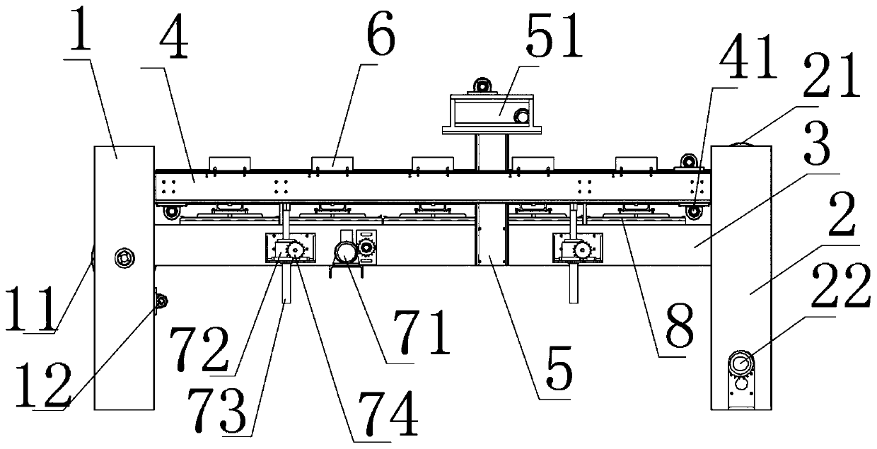 Plane pressing equipment for honeycomb paperboard production