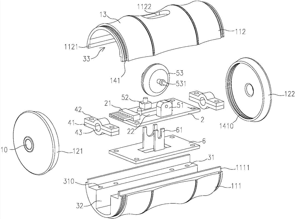 Wire control device and manufacturing method of shell assembly thereof