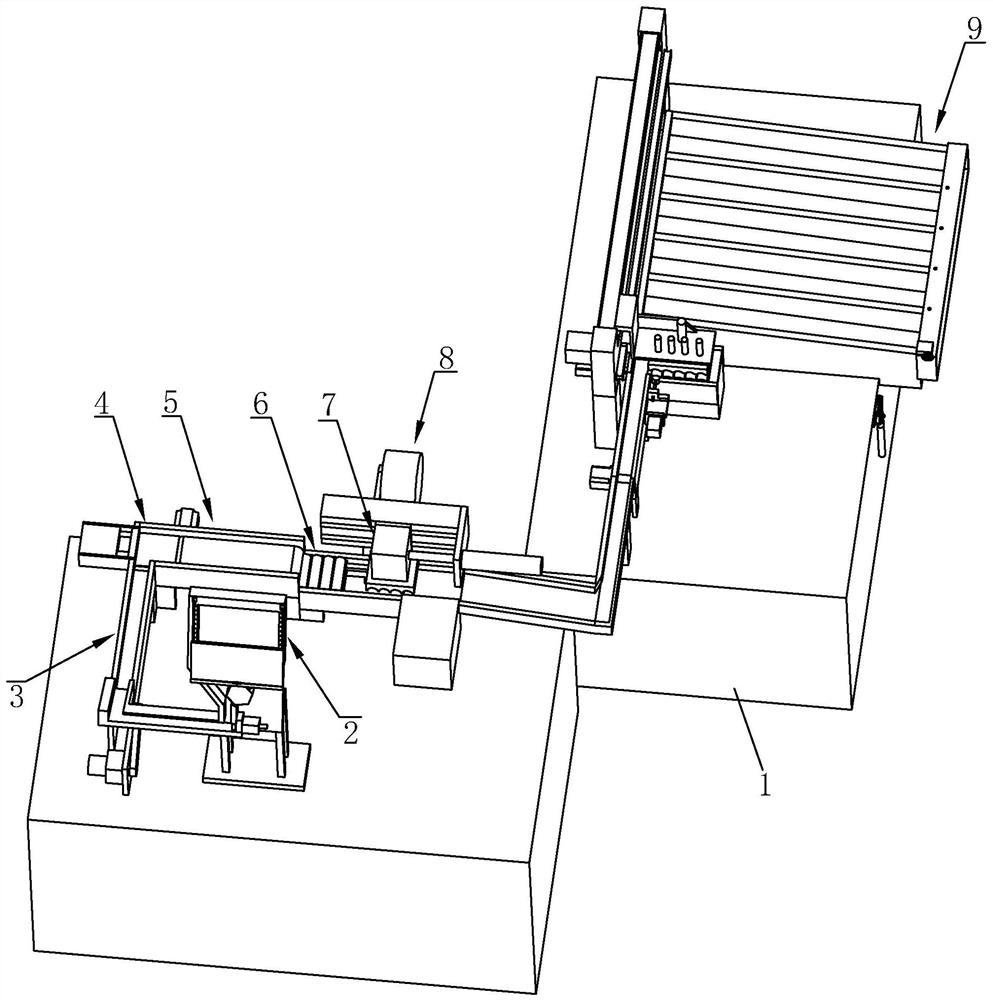A device for pasting highland barley paper on batteries