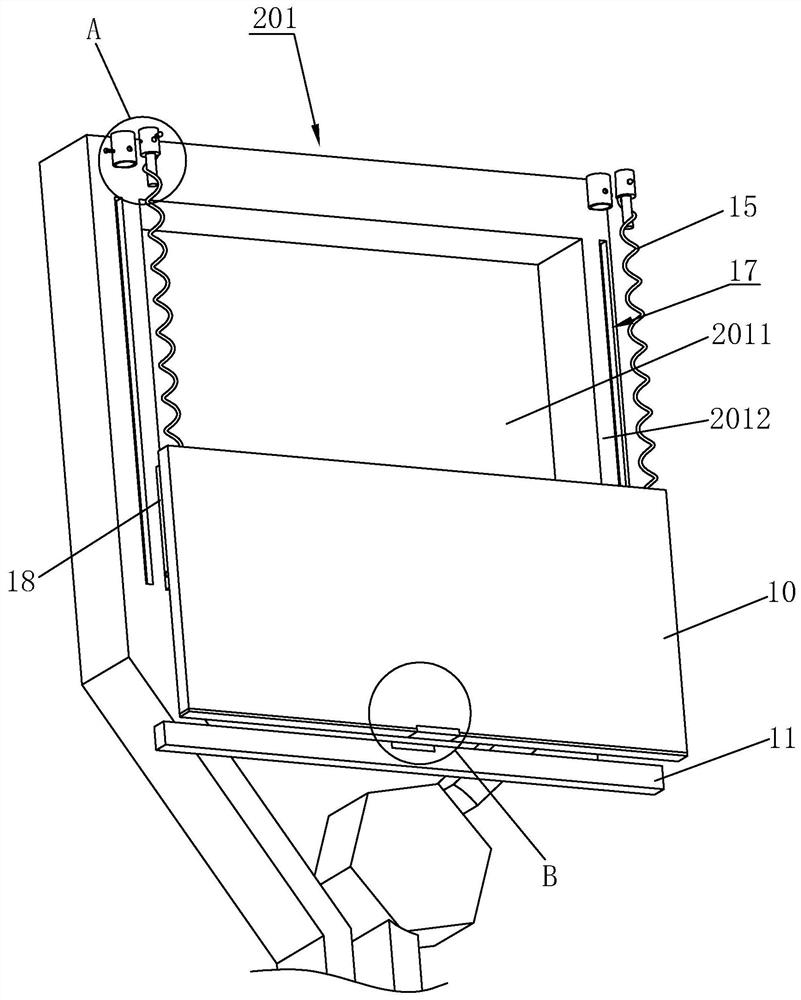 A device for pasting highland barley paper on batteries