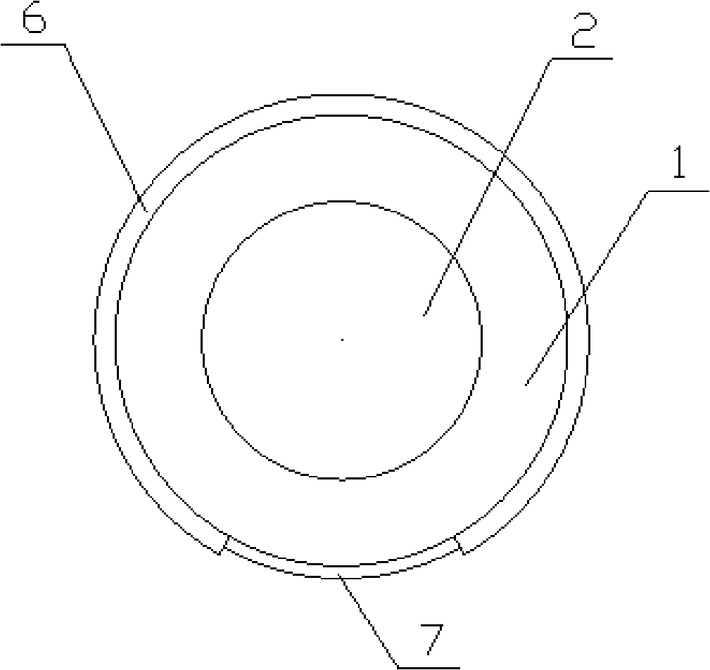 Method for testing anti-cracking performance of cement base material