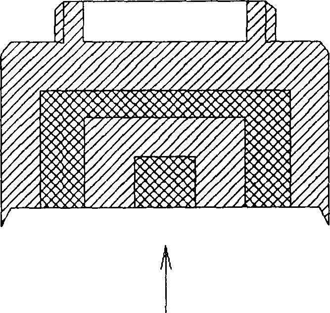 Surface alloying ceramic and its preparing process