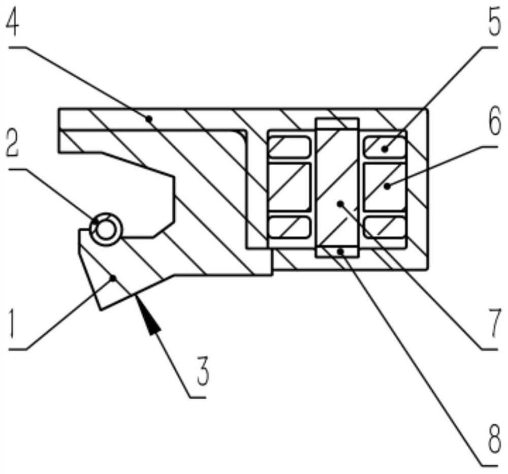 A marine smart sealing ring with self-generating function